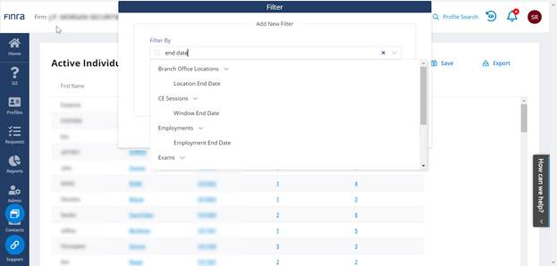 FINRA Gateway instructions screenshot