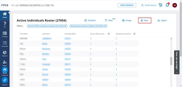 FINRA Gateway instructions screenshot