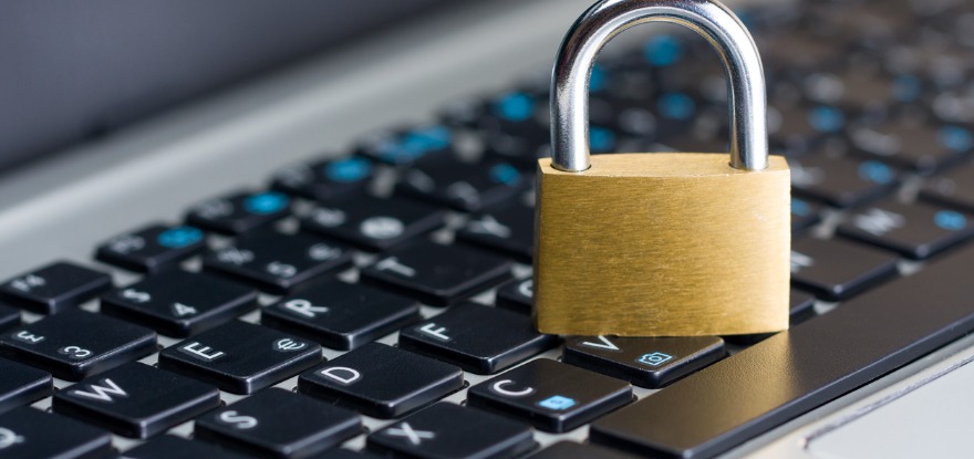 Closed Padlock On Keyboard ©iStockphoto.com/canbedone