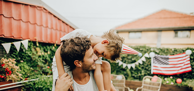 Father and child