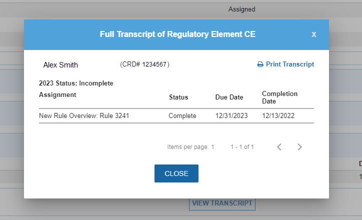 CE in FinPro - View Transcript