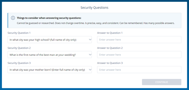 section 4.5 security question screen new