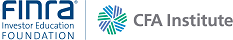 FINRA Investor Education Foundation and CFA logos