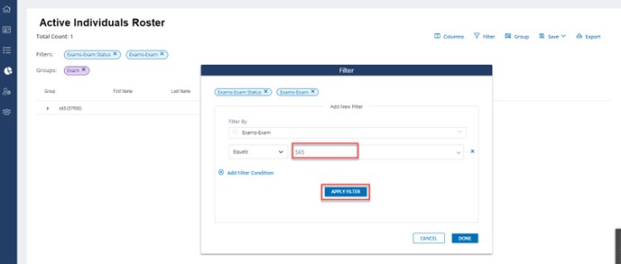 Exam Credit Tracking Image 6