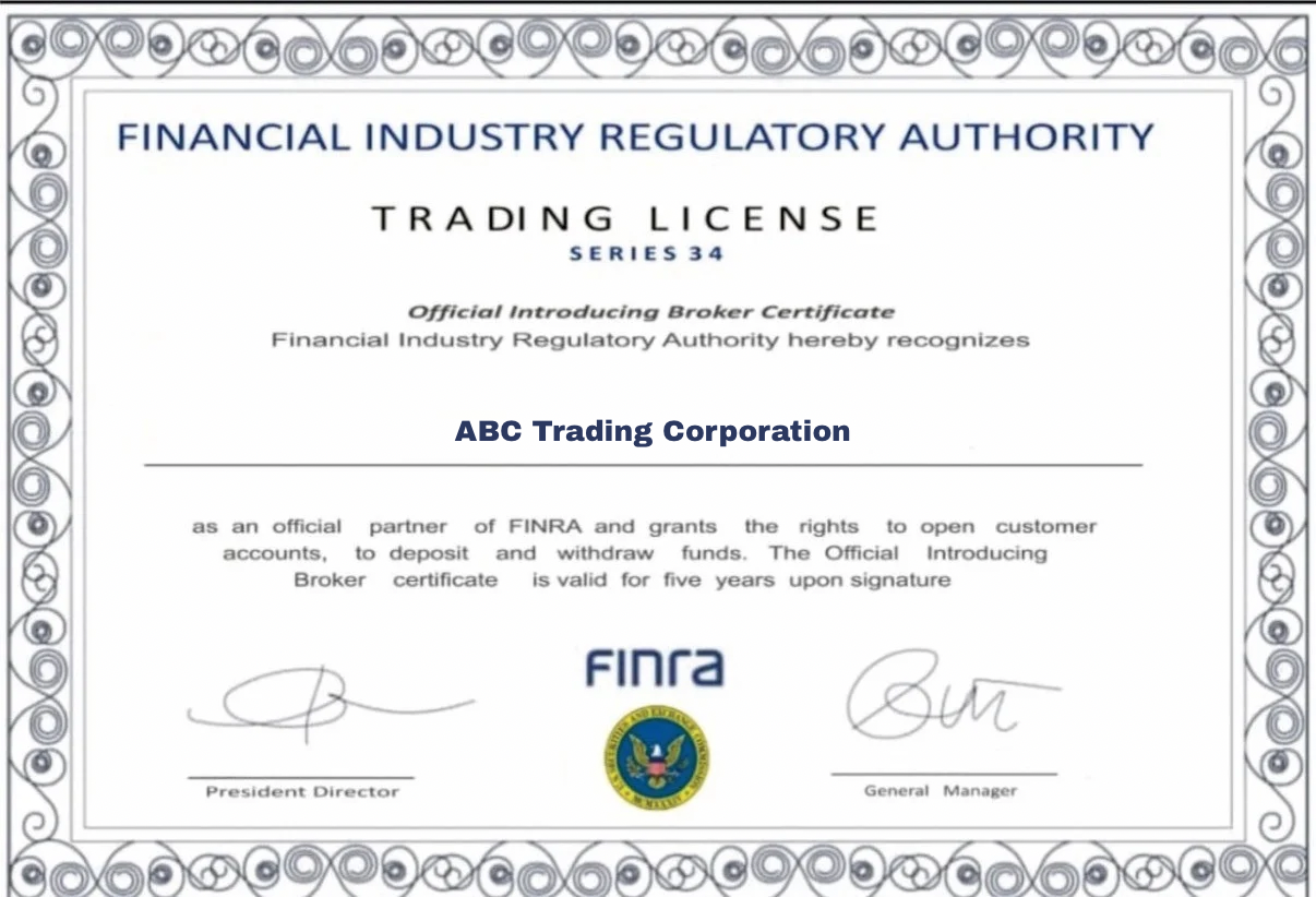 Fraudulent Certificate