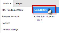 Alert History