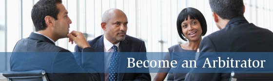 Become an Arbitrator