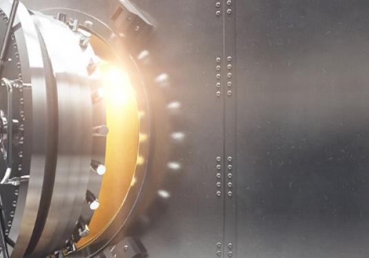 Bank vault side safe