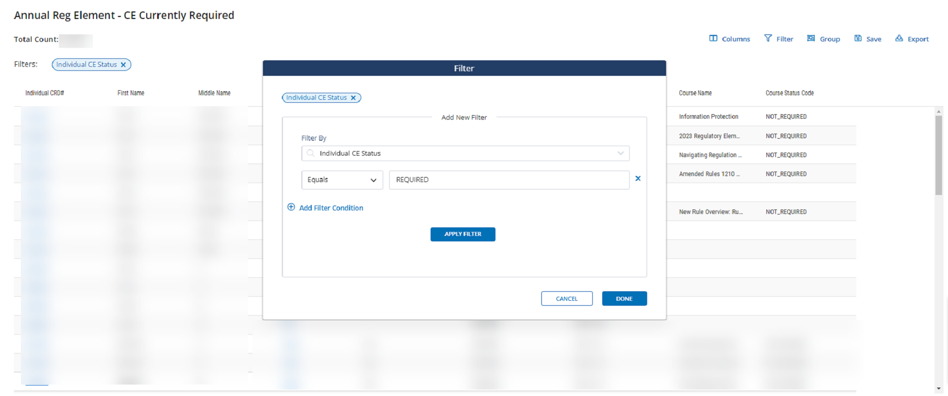 Annual Continuing Education Obligations